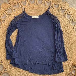 Cold shoulder top